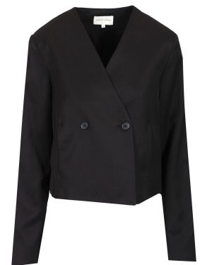 Loulou Studio Cropped Blazer