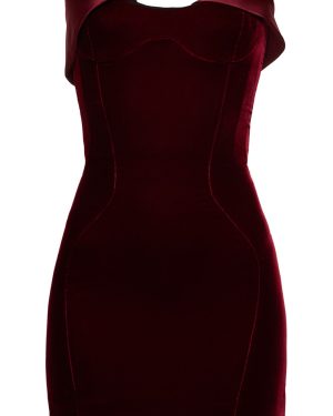 Lounge Velvet & Satin Mini Dress