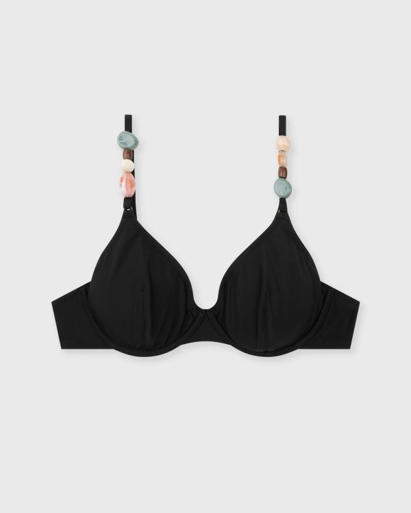 Love Stories Romeo Bikini women Swimwear black in size:75D