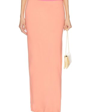 Lovers and Friends Tulip Maxi Skirt in Peach. Size M, S, XL, XS, XXS.