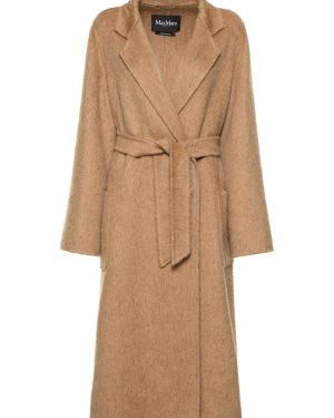 Lvr Exclusive Mohair & Camel Drap Coat