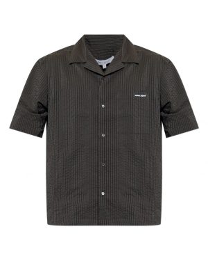 MAISON KITSUNE PARIS RESORT SHIRT Size: L, colour: GREEN