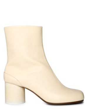 MAISON MARGIELA Tabi Ankle Boots 60mm - White