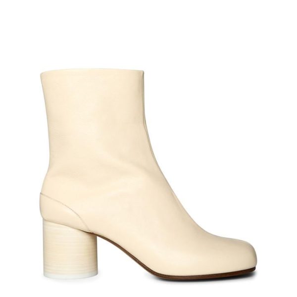 MAISON MARGIELA Tabi Ankle Boots 60mm - White