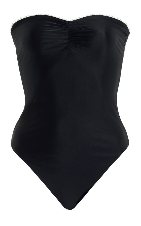 MARE PERPETUA - Exclusive Dip Swimsuit - Black - M - Moda Operandi