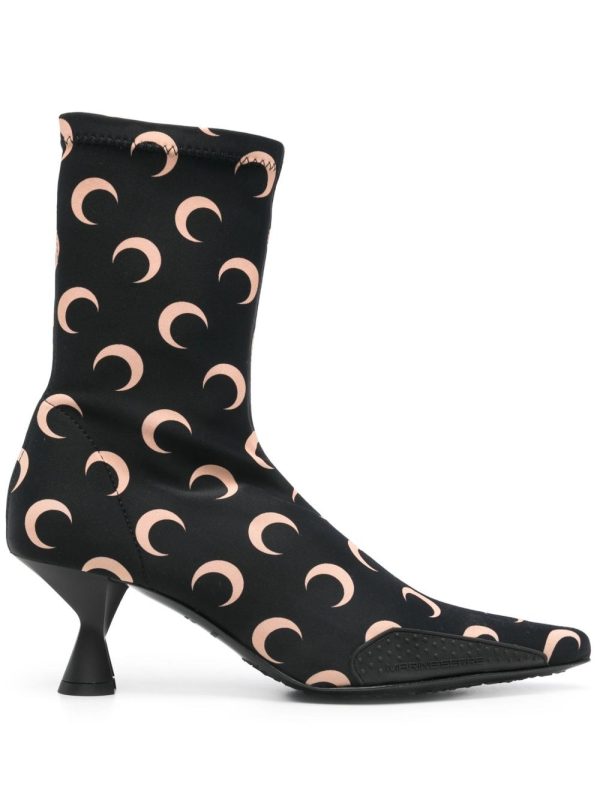 MARINE SERRE Moon Sock Boots