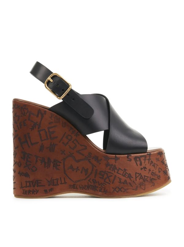 MAXIME WEDGE SANDAL - Chloe` - Woman