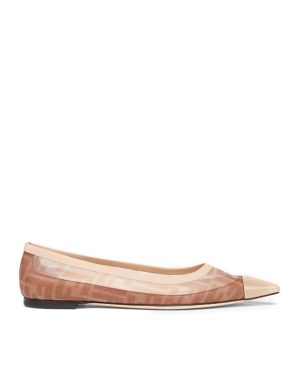 MESH COLIBRI BALLET FLATS - Fendi - Woman