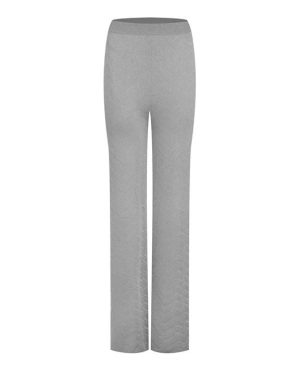 MISSONI Flared Trousers - Silver
