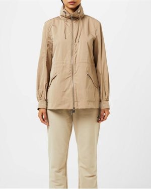 MONCLER Enet Parka Jacket - Beige