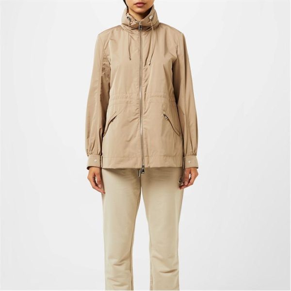 MONCLER Enet Parka Jacket - Beige