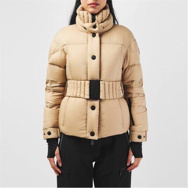 MONCLER GRENOBLE Coronel Hooded Down Ski Jacket - Beige