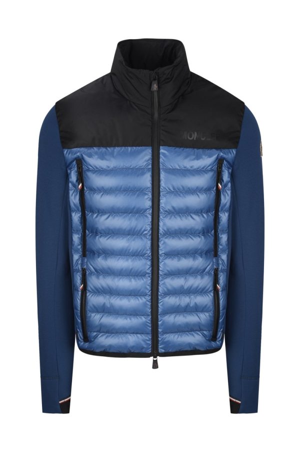 MONCLER GRENOBLE HYBRID SKI JACKET Size: L, colour: BLUE