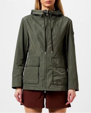 MONCLER Leandro Parka Jacket - Green