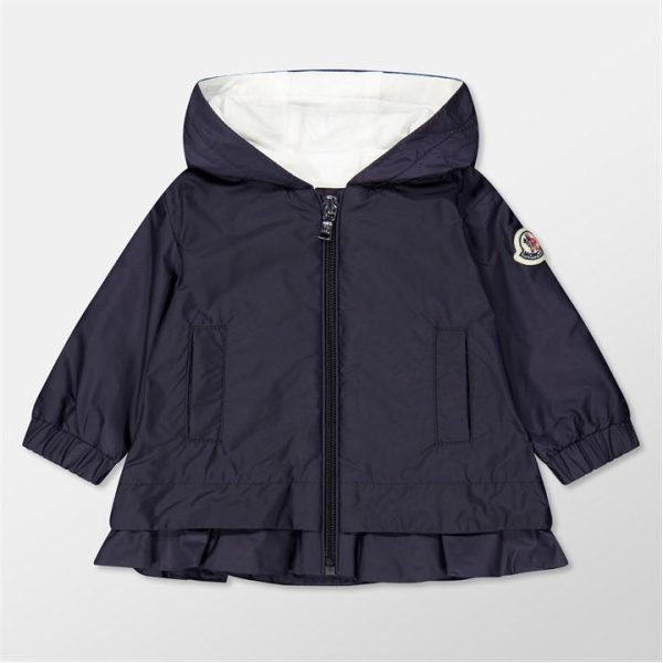MONCLER Logo Windbreaker Infants - Blue