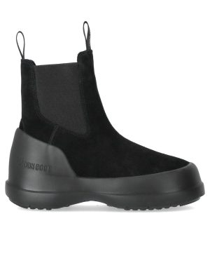 MOON BOOT LUNA CHELSEA BLACK BOOT