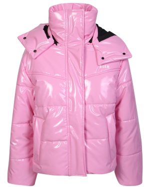 MSGM Glossy Finish Padded Jacket