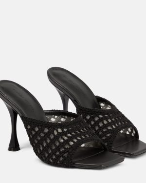 Magda Butrym Crystal-embellished mules