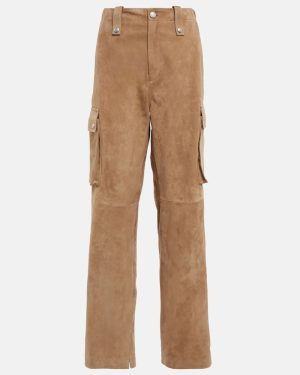 Magda Butrym Suede cargo pants