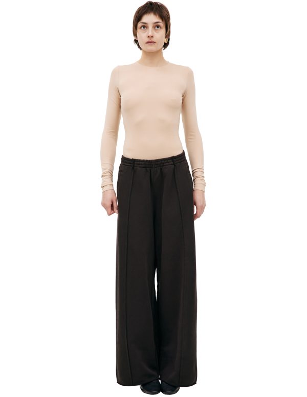 Maison Margiela Beige long-sleeve bodysuit