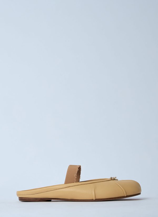 Maison Margiela Tabi Ballet Mules - Woman Flats Beige Eu - 37