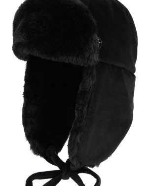 Maison Michel Paris Bibiana Black Velvet Aviator hat - S