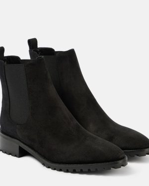 Manolo Blahnik Chelata suede Chelsea boots
