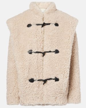 Marant Etoile Avalia faux-fur coat