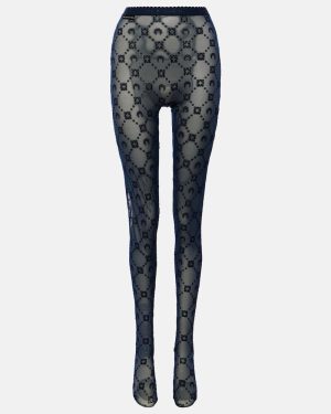 Marine Serre Moon mesh tights