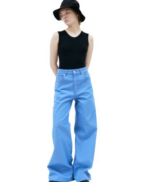 Marni Embroidered logo jeans