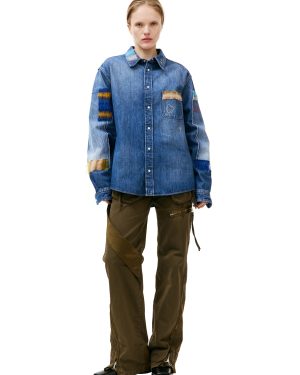 Marni Patchwork denim shirt