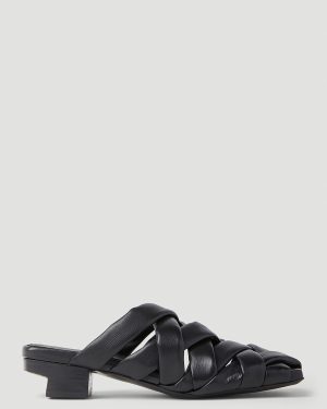 Marsll Sbalzo Kitten Heel Mules - Woman Heels Black Eu - 36