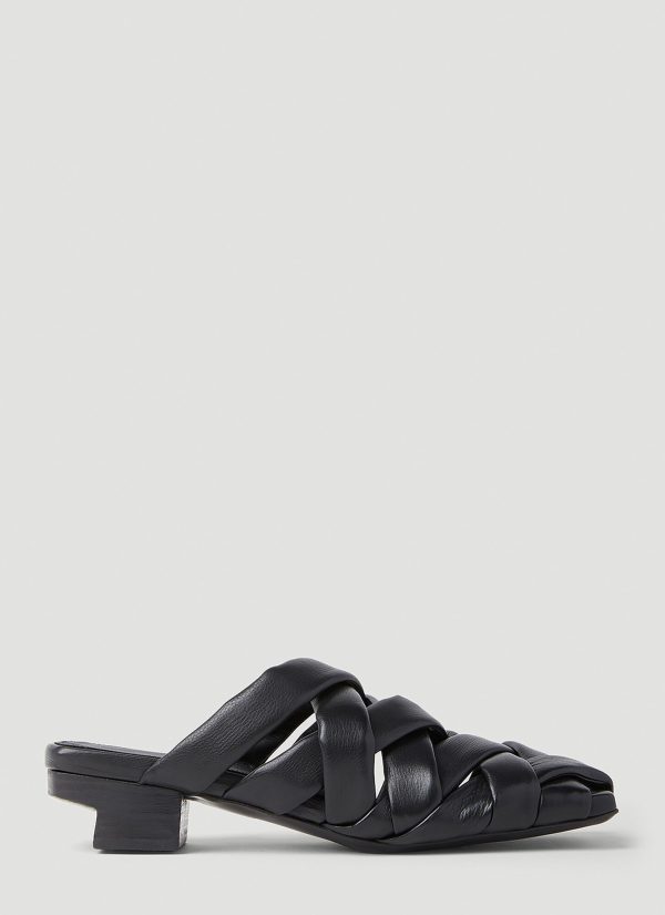 Marsll Sbalzo Kitten Heel Mules - Woman Heels Black Eu - 36