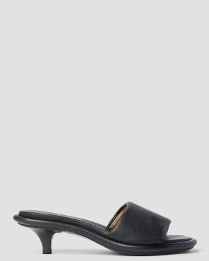 Marsll Spilla Kitten Heel Mules - Woman Sandals Black Eu - 36