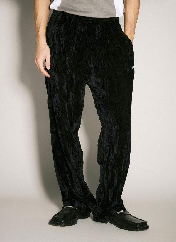 Martine Rose Wide-leg Track Pants - Track Pants Black S