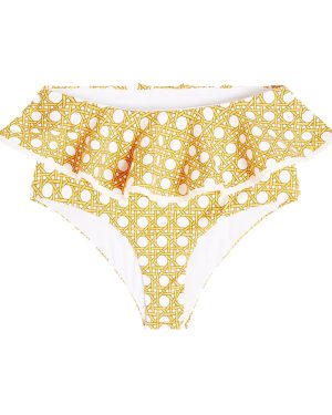 Marysia Bumby Aman ruffled bikini bottom