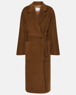 Max Mara Attuale1234 camel hair wrap coat