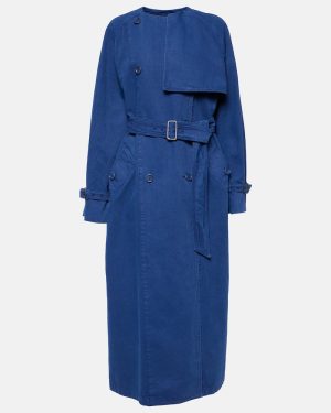 Max Mara Calao cotton canvas trench coat