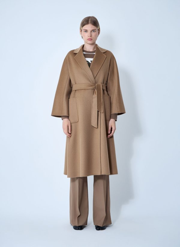 Max Mara Cashmere Coat - Woman Coats Camel It - 42