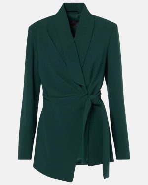 Max Mara Comma cady wrap jacket