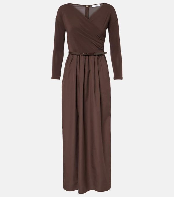 Max Mara Kaiser belted maxi dress