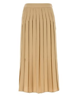 Max Mara Luisa Pleated A-line Skirt