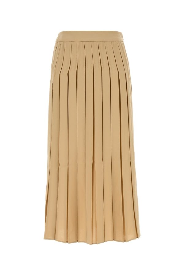 Max Mara Luisa Pleated A-line Skirt