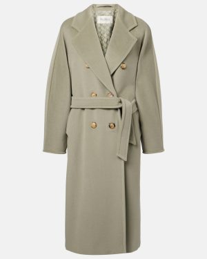 Max Mara Madame belted wool and cashmere coat
