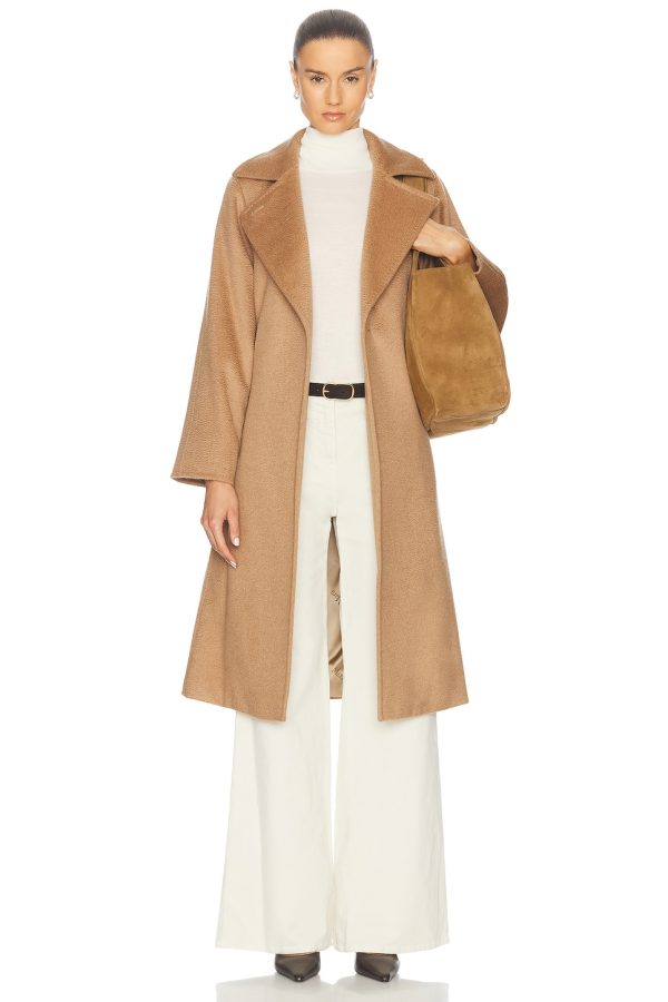 Max Mara Manuela Coat in Camel - Tan. Size 2 (also in ).