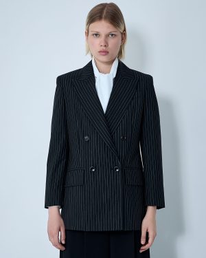 Max Mara Mattia Double-breasted Blazer - Woman Blazers Black It - 38