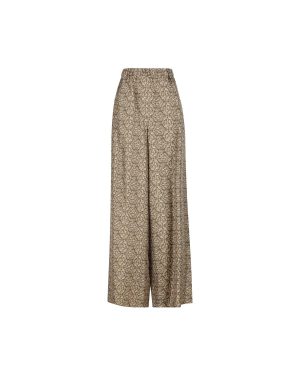 Max Mara Patterned Wide-leg Trousers