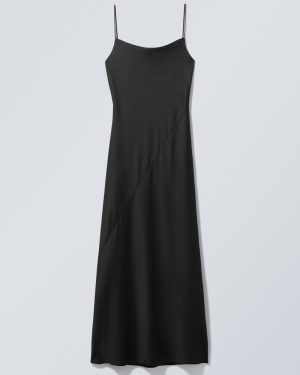 Maxi Satin Slip Dress