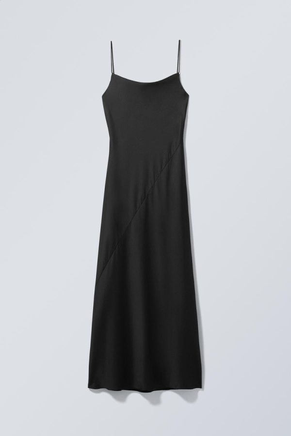 Maxi Satin Slip Dress