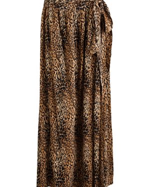 Melissa Odabash Elsa Leopard-print Maxi Skirt - M (UK12 / M)